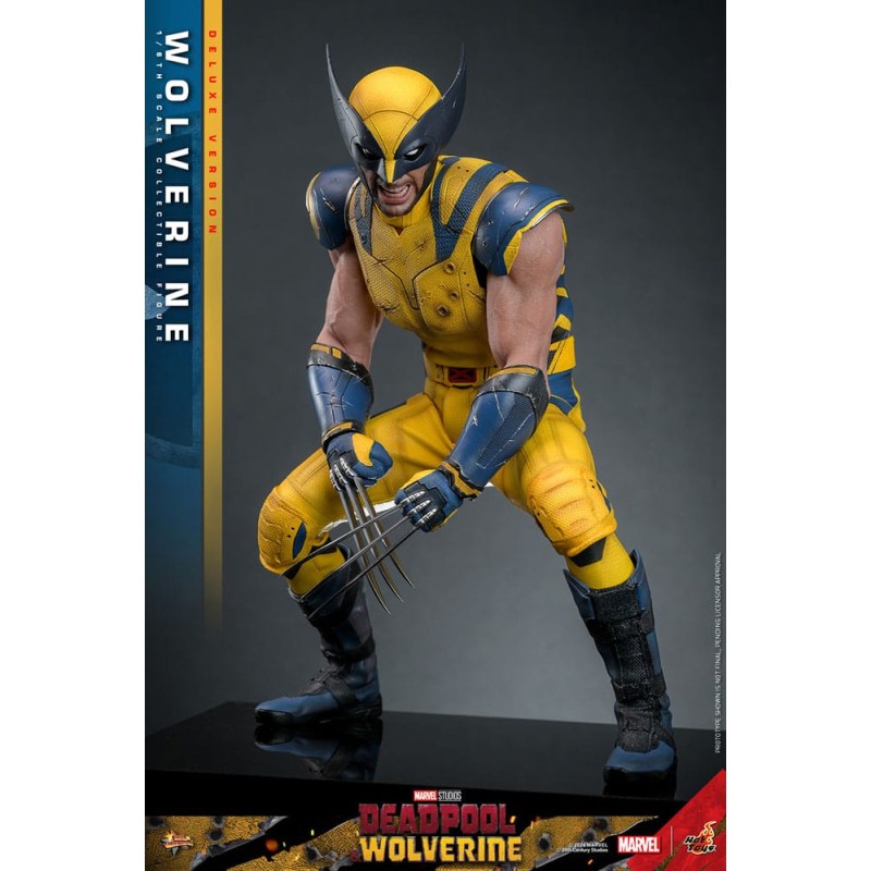 Deadpool & Wolverine Movie Masterpiece figurine 1/6 Wolverine (Deluxe Version) 31 cm