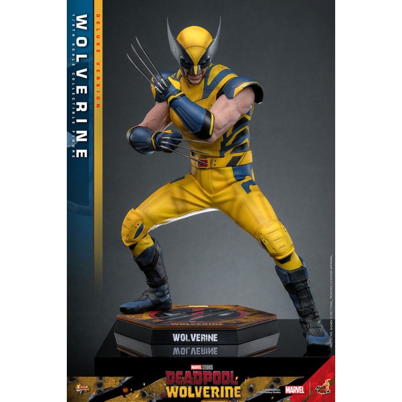 Deadpool & Wolverine Movie Masterpiece figurine 1/6 Wolverine (Deluxe Version) 31 cm