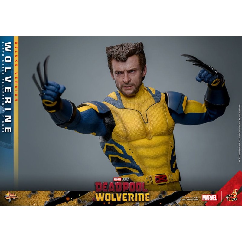 Deadpool & Wolverine Movie Masterpiece figurine 1/6 Wolverine (Deluxe Version) 31 cm
