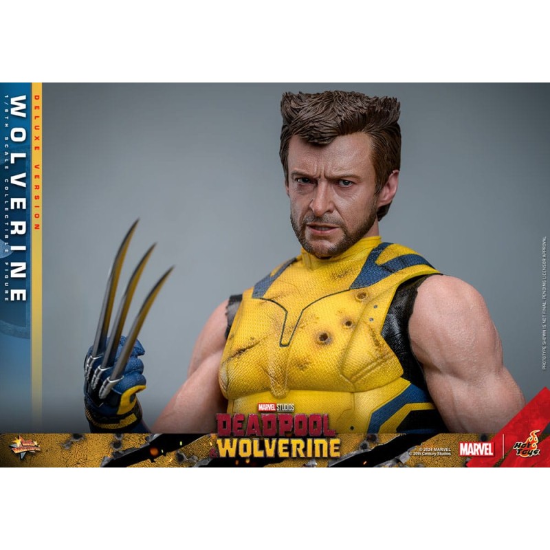 Deadpool & Wolverine Movie Masterpiece figurine 1/6 Wolverine (Deluxe Version) 31 cm