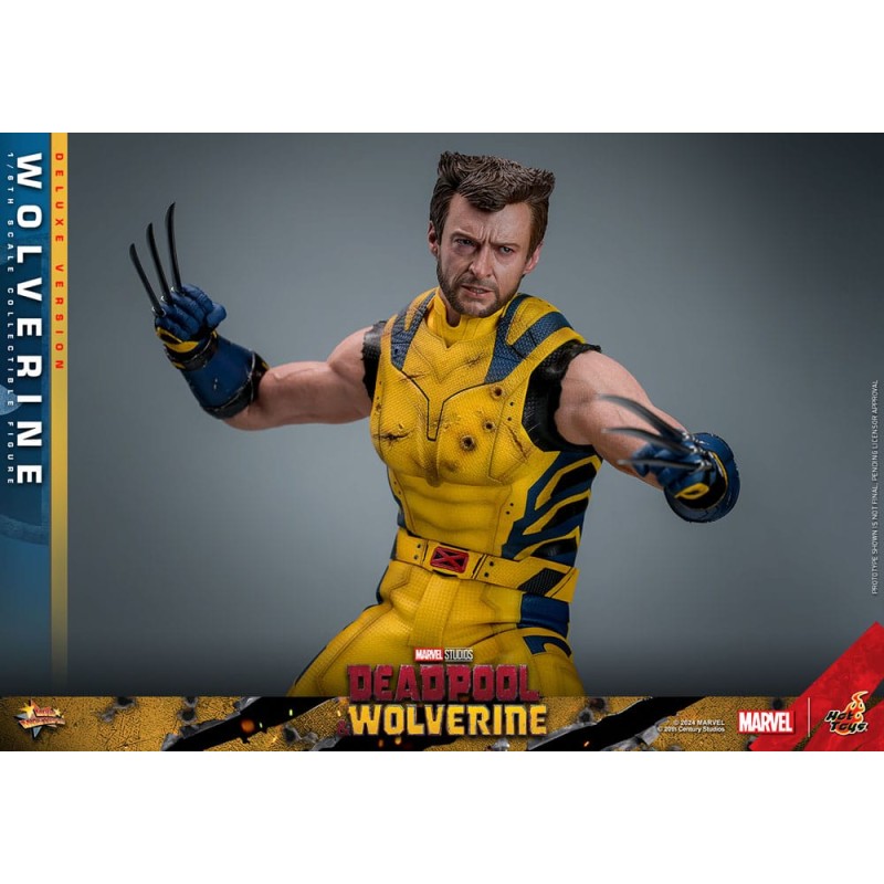 Deadpool & Wolverine Movie Masterpiece figurine 1/6 Wolverine (Deluxe Version) 31 cm