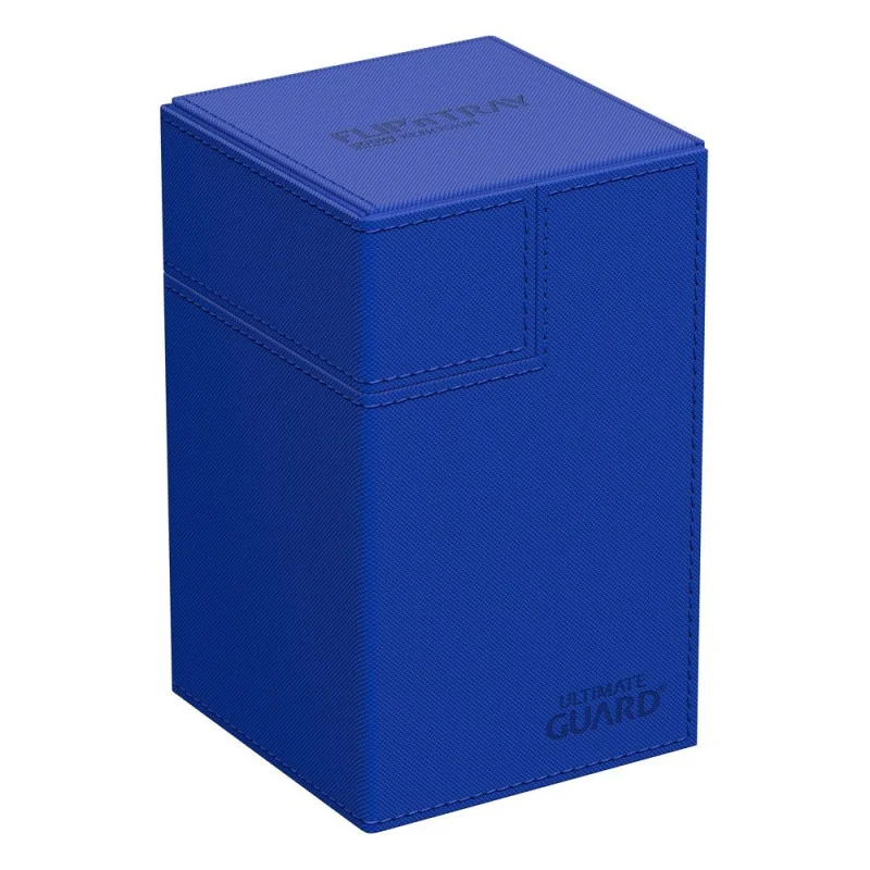 produit : boîte pour cartes Flip n Tray Deck Case 100+ XenoSkin Monocolor Bleu
marque : Ultimate Guard
