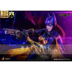 Batman Arkham Knight figurine Videogame Masterpiece 1/6 Batgirl (Purple and Gold Version) Exclusive 30 cm
