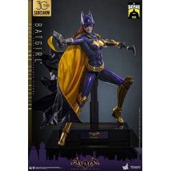 Batman Arkham Knight figurine Videogame Masterpiece 1/6 Batgirl (Purple and Gold Version) Exclusive 30 cm