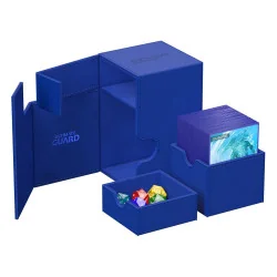 Product: Flip n Tray Deck Case 100+ XenoSkin Monocolor Blue Card Box
Brand: Ultimate Guard