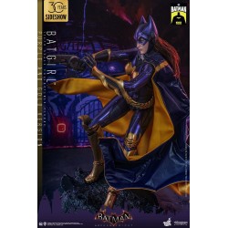 Batman Arkham Knight figurine Videogame Masterpiece 1/6 Batgirl (Purple and Gold Version) Exclusive 30 cm