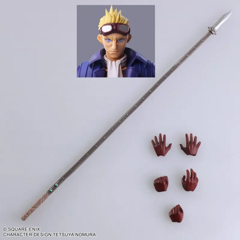 Final Fantasy VII Bring Arts figurine Cid Highwind 15 cm | 4988601374736