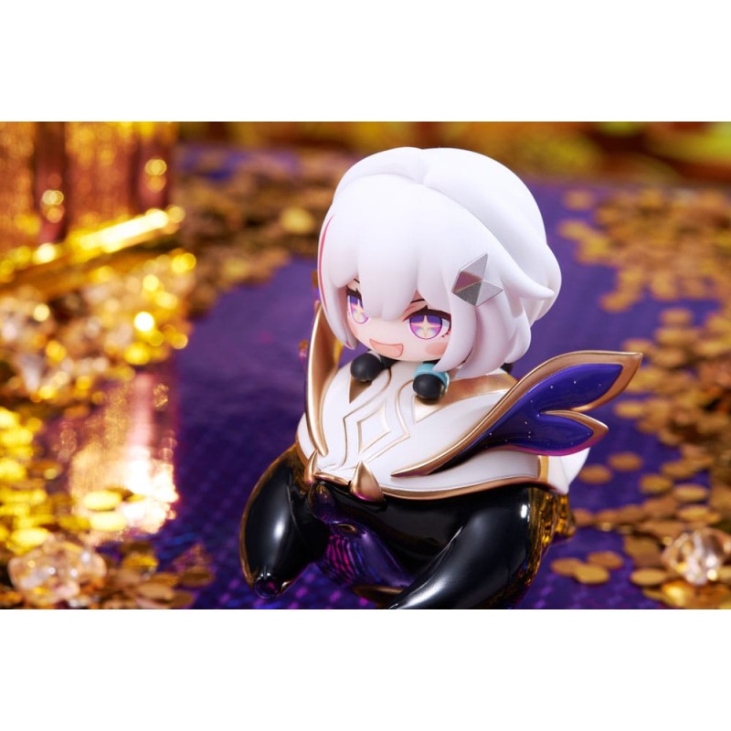 Honkai: Star Rail statuette PVC Hu Tao Chibi Topaz & Numby Chibi Chara Yurayura Stand 10 cm