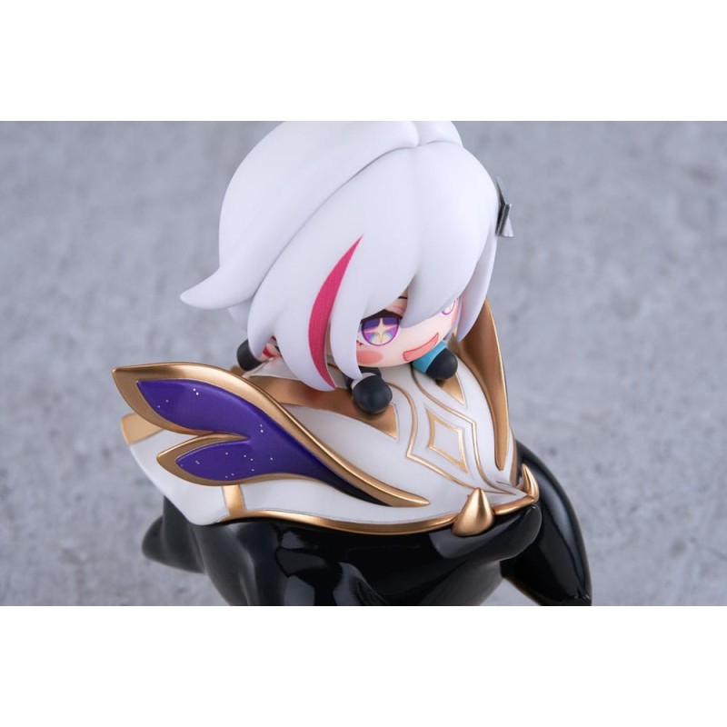 Honkai: Star Rail statuette PVC Hu Tao Chibi Topaz & Numby Chibi Chara Yurayura Stand 10 cm