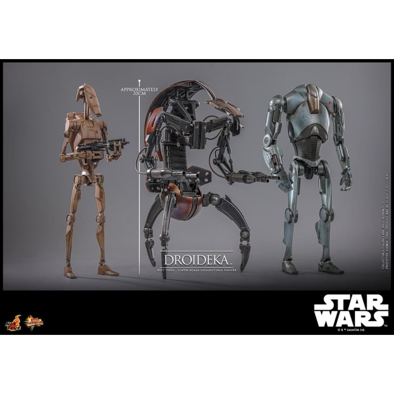 Star Wars Episode I figurine Movie Masterpiece 1/6 Droideka 27 cm