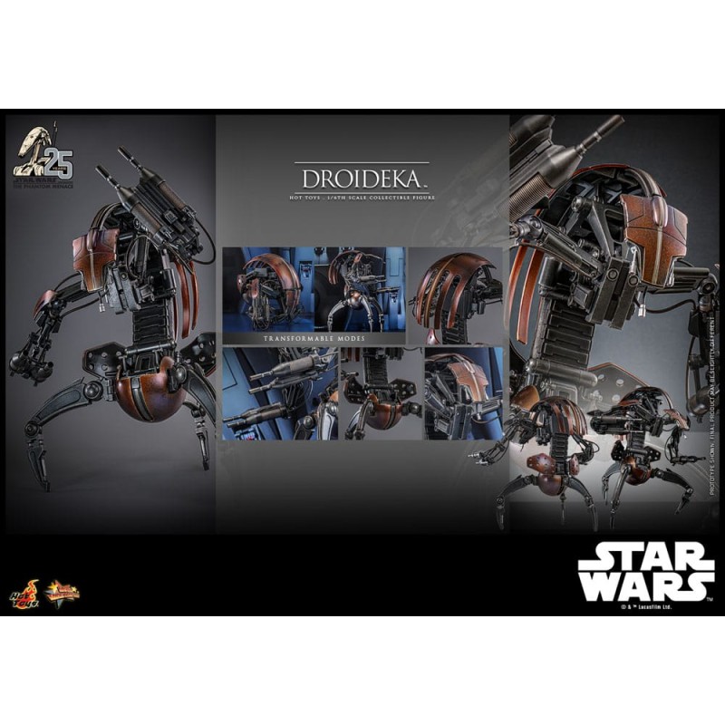 Star Wars Episode I figurine Movie Masterpiece 1/6 Droideka 27 cm