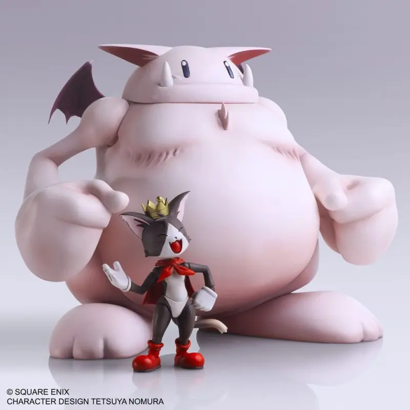 Final Fantasy VII Bring Arts figurine Set Cait Sith & Fat Moogle | 4988601373234