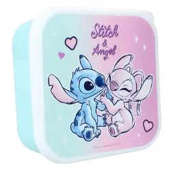 Lilo & Stitch pack 3 boîtes à goûter Stitch Let's Eat! | 8712645308985