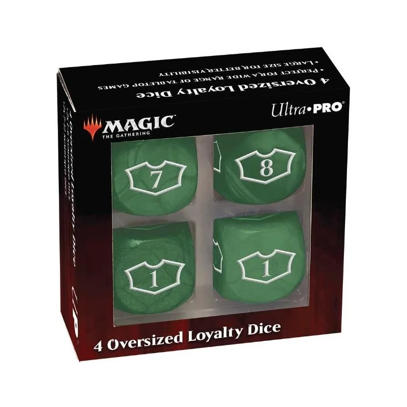 UP - Deluxe 22MM Forest Loyalty Dice Set for Magic : The Gathering | 074427186081
