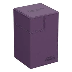 Product: Flip n Tray Deck Case 100+ XenoSkin Monocolor Purple Card Box Brand: Ultimate Guard