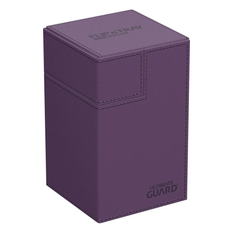 Product: Flip n Tray Deck Case 100+ XenoSkin Monocolor Purple Card Box Brand: Ultimate Guard