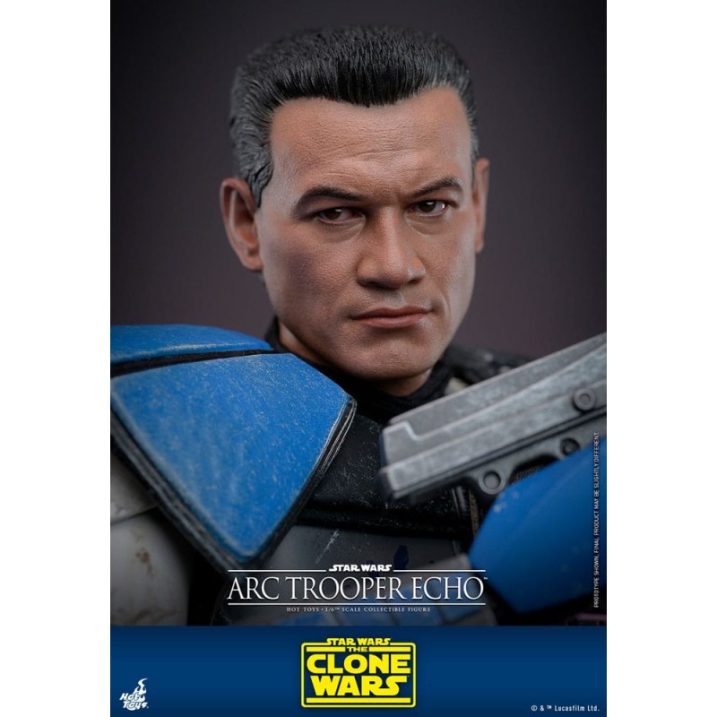 Star Wars: The Clone Wars figurine 1/6 Arc Trooper Echo 30 cm