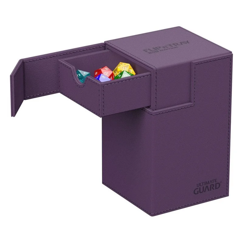 Product: Flip n Tray Deck Case 100+ XenoSkin Monocolor Purple Card Box Brand: Ultimate Guard