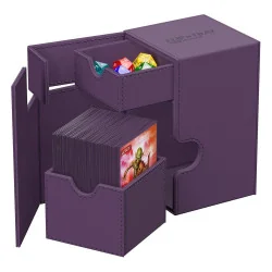 Product: Flip n Tray Deck Case 100+ XenoSkin Monocolor Purple Card Box Brand: Ultimate Guard
