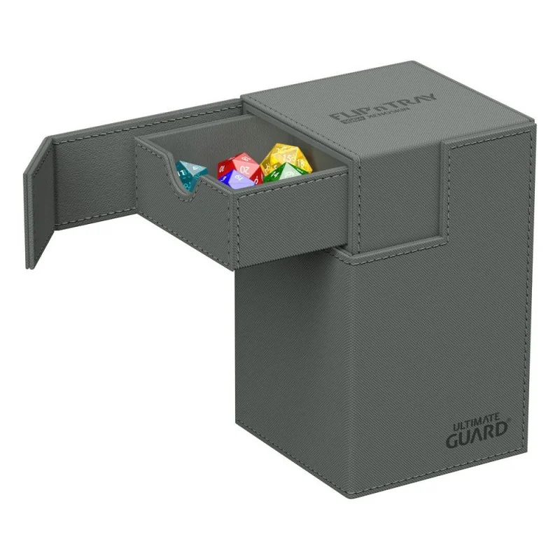 Product: Flip n Tray Deck Case 100+ XenoSkin Monocolor Kaartendoos Grijs Merk: Ultimate Guard