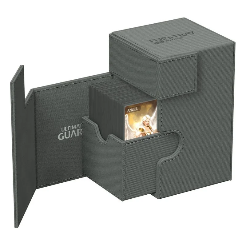 Product: Flip n Tray Deck Case 100+ XenoSkin Monocolor Kaartendoos Grijs Merk: Ultimate Guard