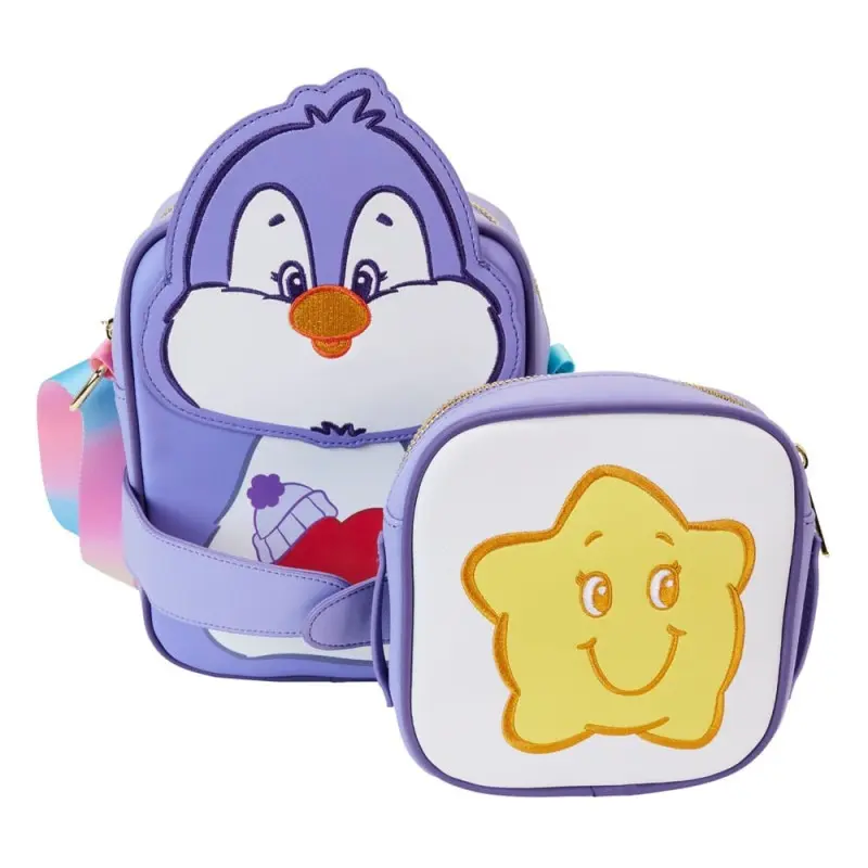 Bisounours by Loungefly sac à bandoulière Cousins Cozy Heart Penguin Crossbuddies | 0671803486805