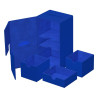 produit : Twin Flip`n`Tray Deck Case 200+ XenoSkin Monocolor Bleu marque : Ultimate Guard