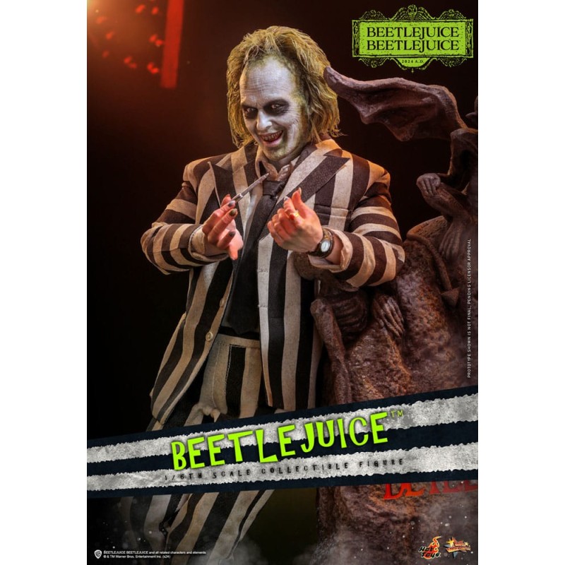 Beetlejuice Beetlejuice Movie Masterpiece figurine 1/6 Beetlejuice 30 cm
