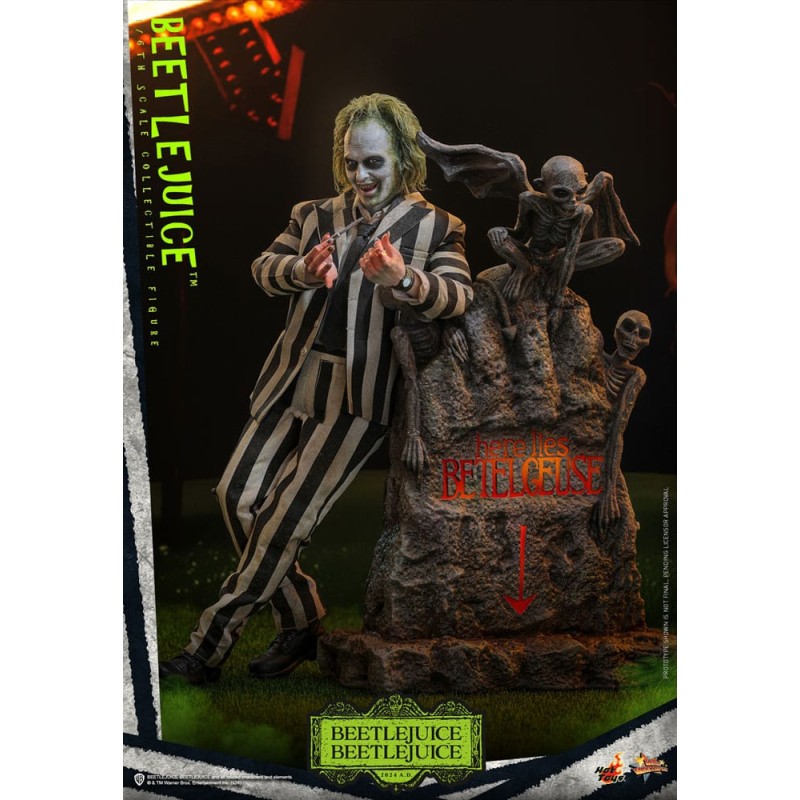 Beetlejuice Beetlejuice Movie Masterpiece figurine 1/6 Beetlejuice 30 cm