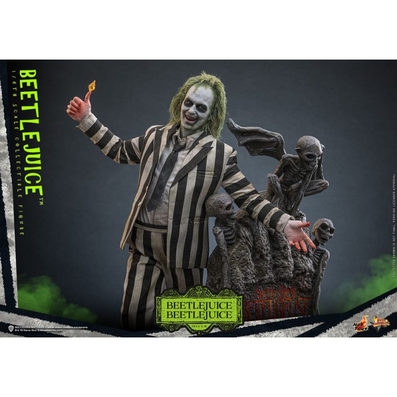 Beetlejuice Beetlejuice Movie Masterpiece figurine 1/6 Beetlejuice 30 cm