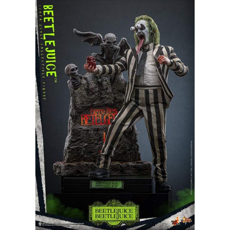Beetlejuice Beetlejuice Movie Masterpiece figurine 1/6 Beetlejuice 30 cm