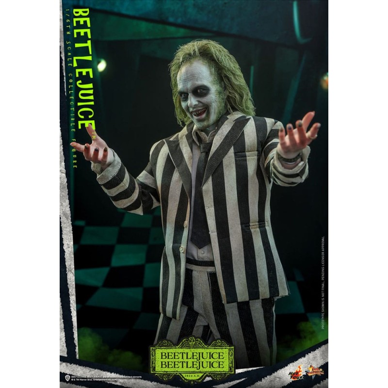 Beetlejuice Beetlejuice Movie Masterpiece figurine 1/6 Beetlejuice 30 cm
