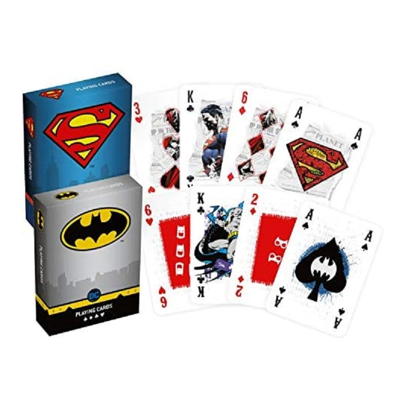 DC Comics - Superman - Jeu de 54 cartes