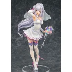 Re:ZERO -Starting Life in Another World- statuette PVC 1/7 Emilia Wedding Ver. 25 cm | 4580678969831