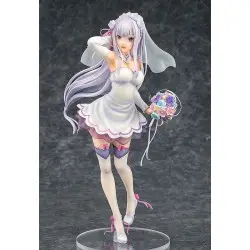 Re:ZERO -Starting Life in Another World- statuette PVC 1/7 Emilia Wedding Ver. 25 cm | 4580678969831