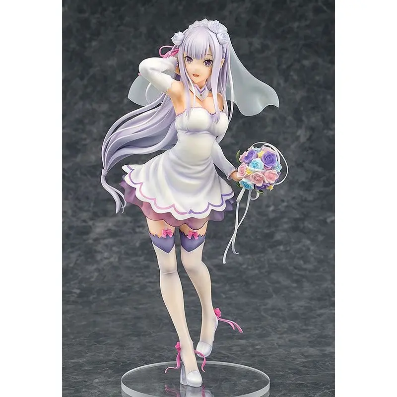 Re:ZERO -Starting Life in Another World- statuette PVC 1/7 Emilia Wedding Ver. 25 cm | 4580678969831