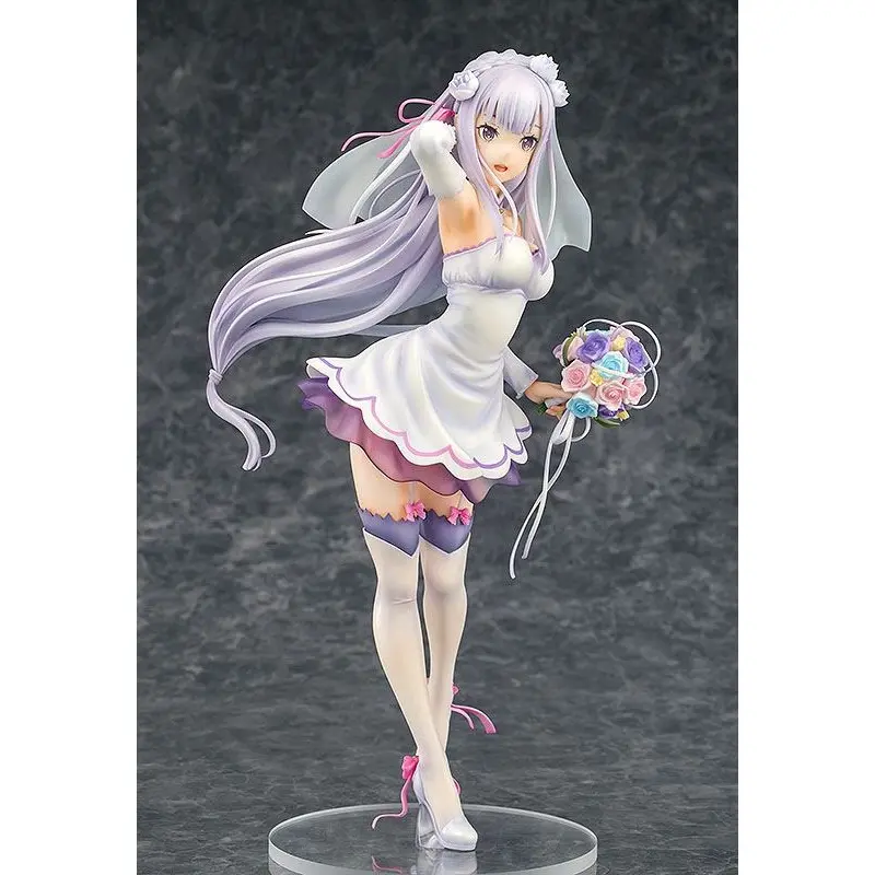 Re:ZERO -Starting Life in Another World- statuette PVC 1/7 Emilia Wedding Ver. 25 cm | 4580678969831