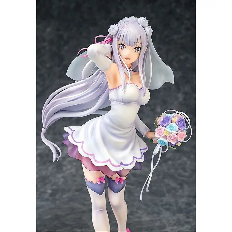 Re:ZERO -Starting Life in Another World- statuette PVC 1/7 Emilia Wedding Ver. 25 cm | 4580678969831