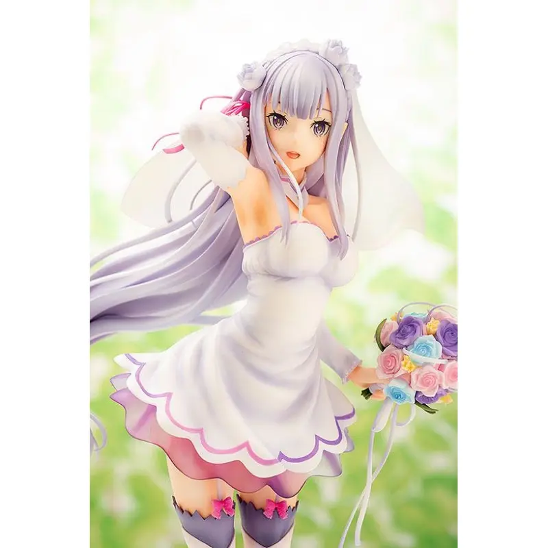 Re:ZERO -Starting Life in Another World- statuette PVC 1/7 Emilia Wedding Ver. 25 cm | 4580678969831