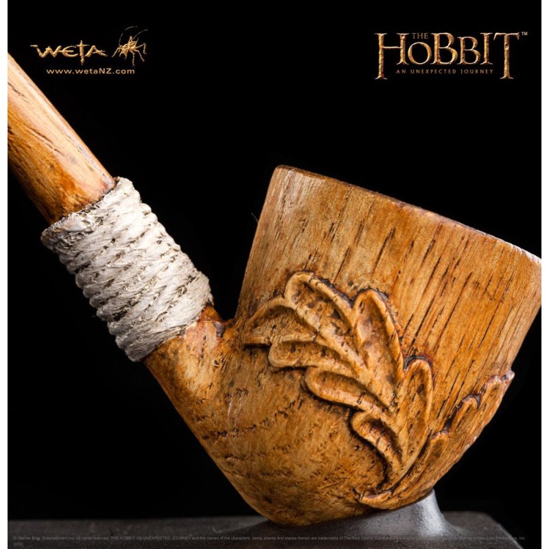Le Hobbit Un voyage inattendu réplique 1/1 pipe de Bilbon Sacquet 35 cm