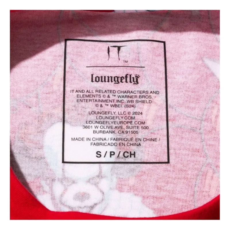 IT by Loungefly Tee T-Shirt Unisexe Pennywise (XL) | 0671803523739