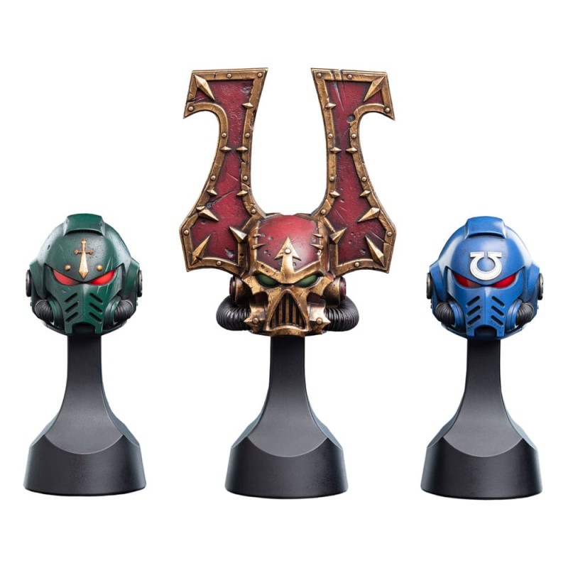 Warhammer 40,000 réplique 1/4 Dark Angels Helm 12 cm