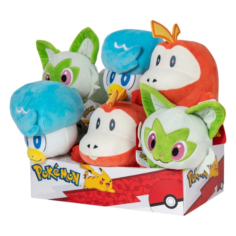 Pokémon assortiment peluches Generation IX 20 cm (6) | 5710948450441