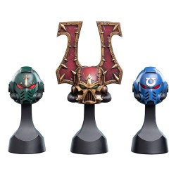 Warhammer 40,000 réplique 1/4 Khorne Berzerker Helm 20 cm