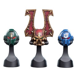 Warhammer 40,000 réplique 1/4 Khorne Berzerker Helm 20 cm