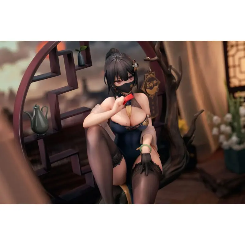 Original Character statuette PVC 1/7 Xiami China Dress Genboku Ver. 26 cm | 6971995421719