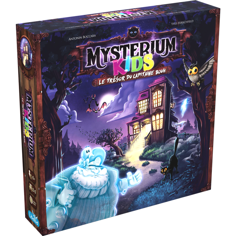 Game: Mysterium Kids - Captain Boo's Treasure
Publisher: Libellud
English Version