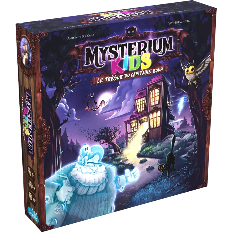 Game: Mysterium Kids - Captain Boo's Treasure
Publisher: Libellud
English Version