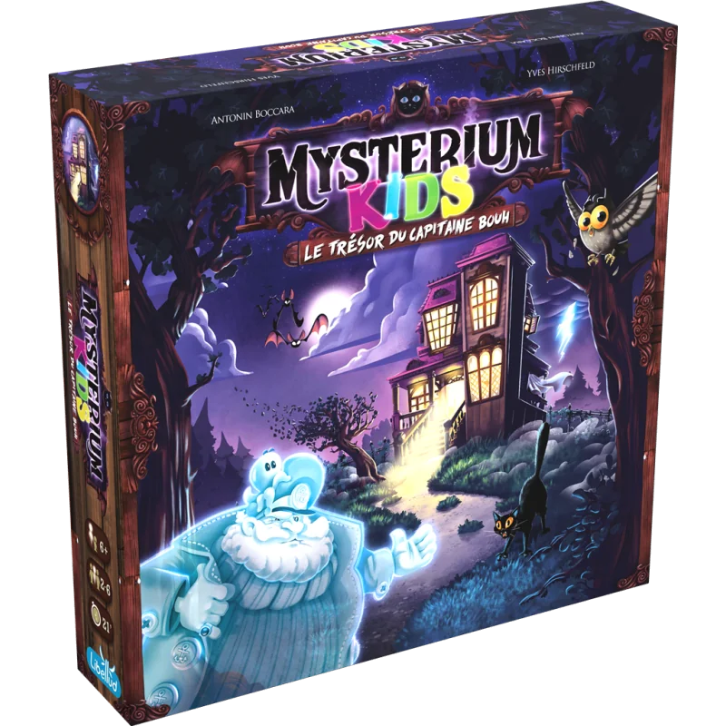 Spel: Mysterium Kids - Captain Boo's Treasure
Uitgever: Libellud
Engelse versie