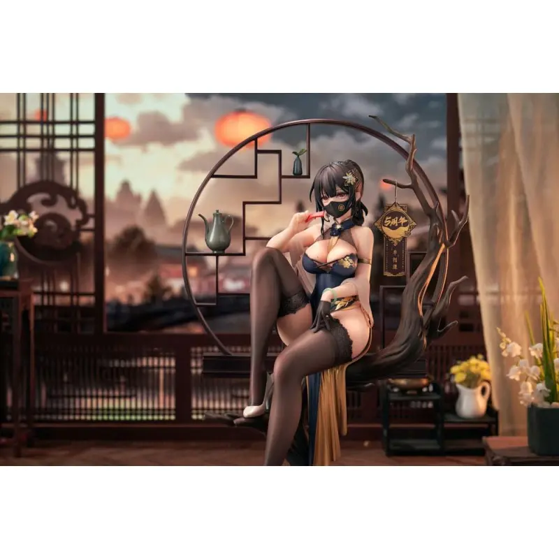 Original Character statuette PVC 1/7 Xiami China Dress Genboku Ver. 26 cm | 6971995421719